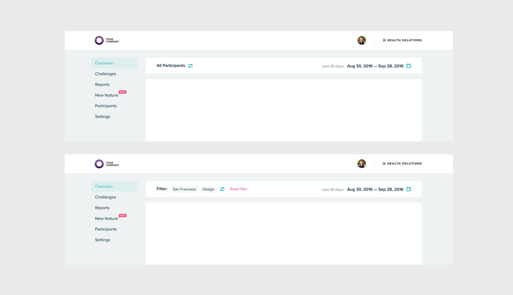 Updated filters