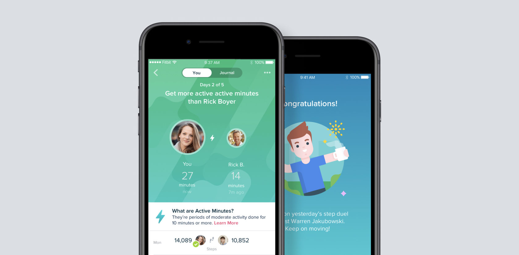 Fitbit Who's the Boss corporate challenge